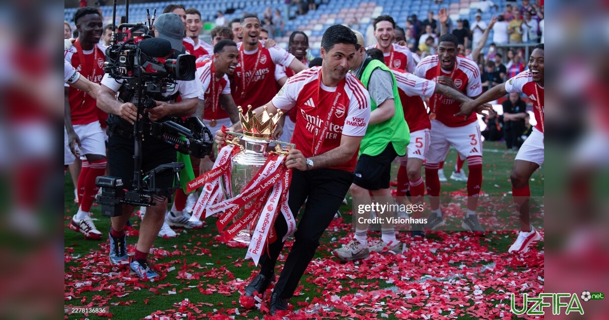 Arteta - BBC talqinida APLning mavsumdagi eng yaxshi murabbiyi- uzfifa.net.
