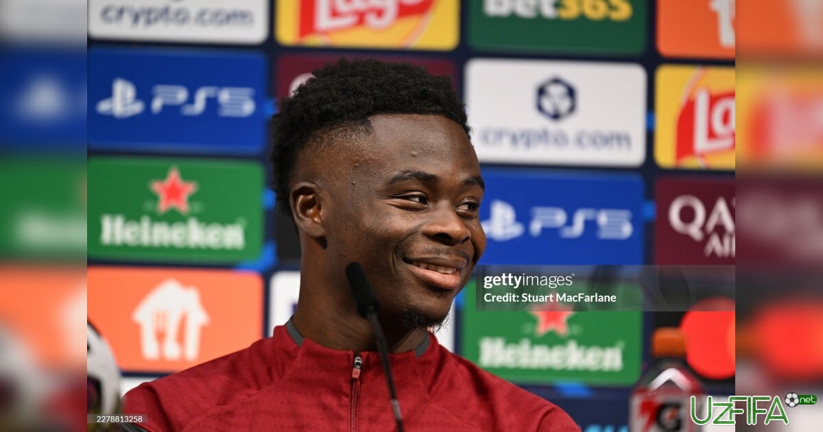 Bukayo Saka: "Tarixni yozish imkoniyati borligidan xursandman"- uzfifa.net.