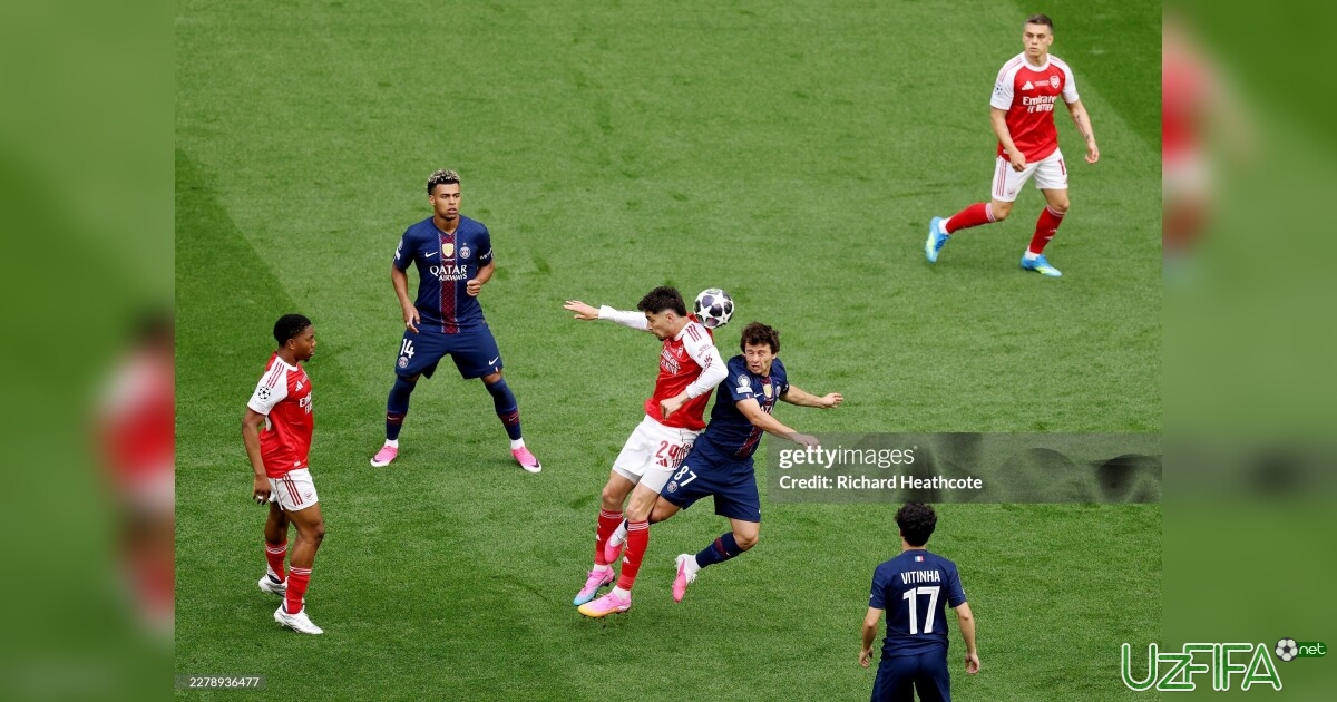 LIVE. YCHL finali. PSJ - "Arsenal" 0:1 (matnli translyatsiya)- uzfifa.net.