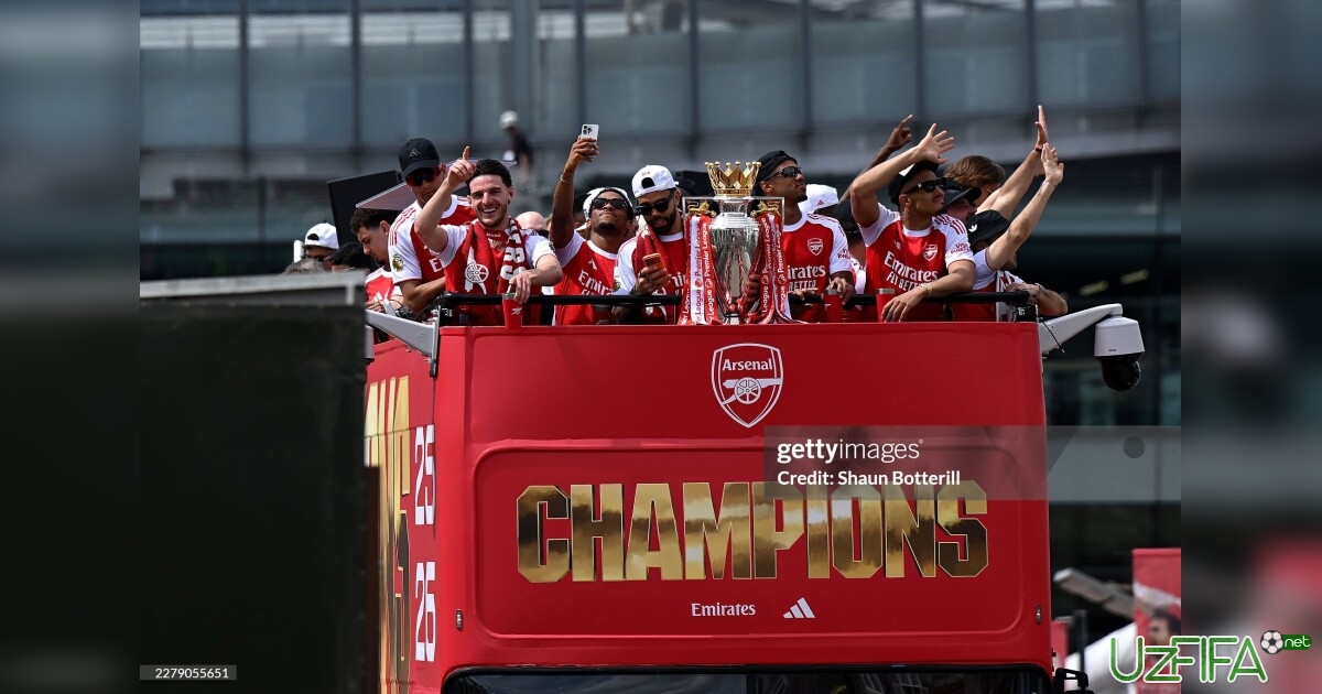 "Arsenal"ning paradi APL rekordini o'rnatdi- uzfifa.net.