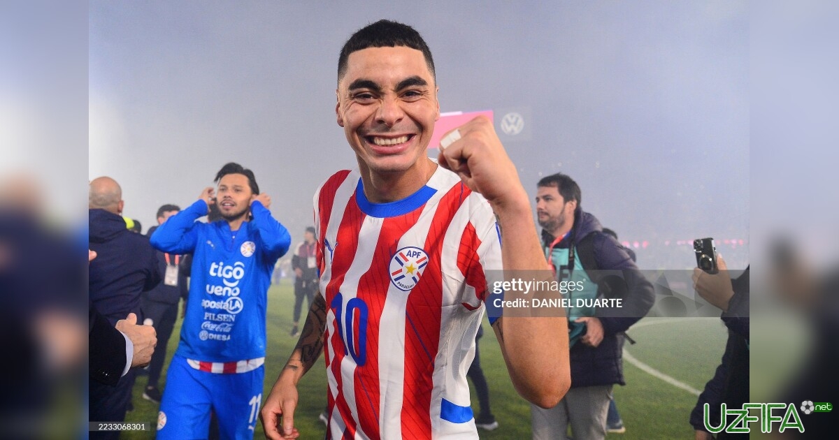 Balbuena, Kaku, Almiron, Ensiso... Paragvay termasining Jahon chempionati uchun yakuniy tarkibi aniq- uzfifa.net.