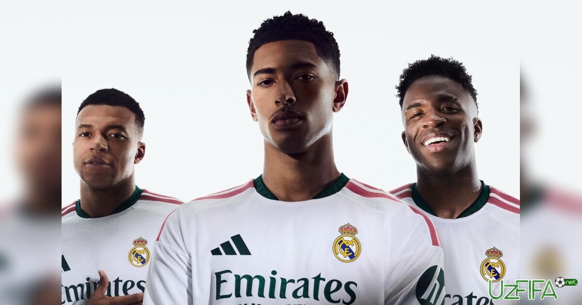 "Real" 2026/2027 yilgi mavsum uchun yangi uy libosini taqdim etdi- uzfifa.net.