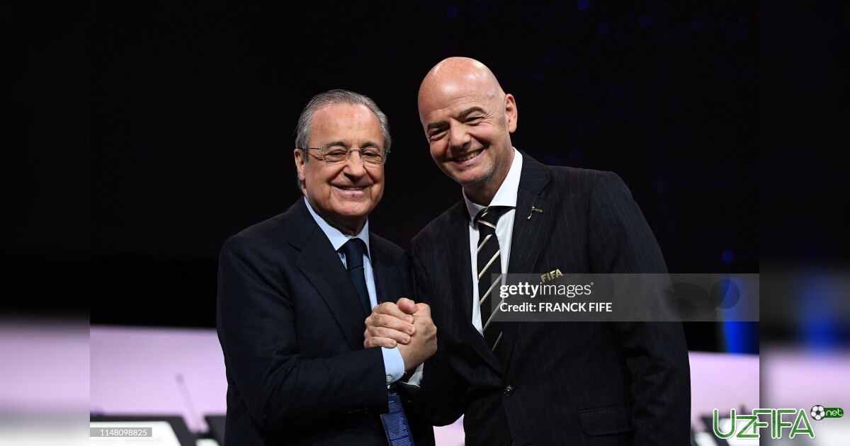 Janni Infantino Florentino Peres haqida: "Real" sizning qo'l ostingizda yanada yorqin kelajakka ega bo'ladi"- uzfifa.net.
