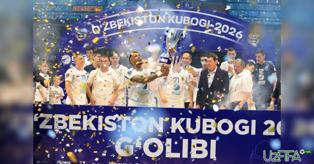Futzal. 2026 yilgi O'zbekiston kubogi finali: BMB PFC chempion!- uzfifa.net.