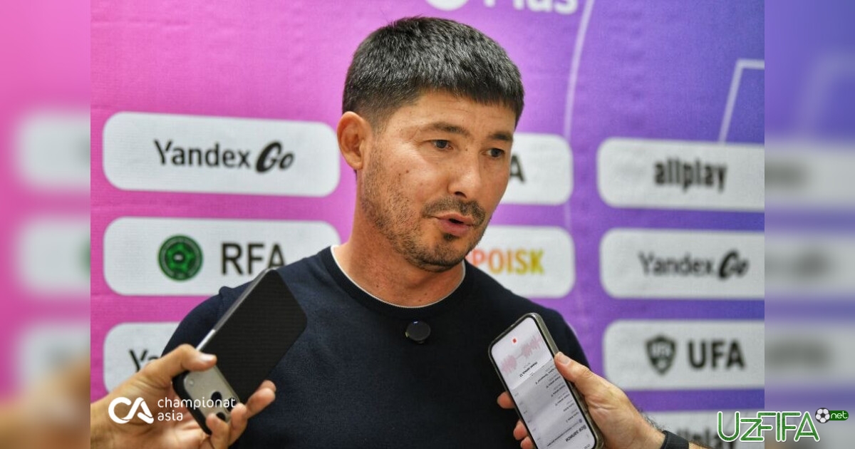 Aybek Nurbaev: "Durangdan xafa emasmiz"- uzfifa.net.