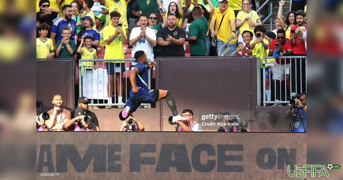 Endrikning goli Braziliyaga Misr ustidan g'alaba keltirdi- uzfifa.net.