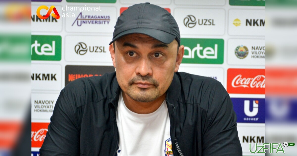 Rasman: Akmal Rustamov "Qizilqum" bosh murabbiyligidan ketdi- uzfifa.net.