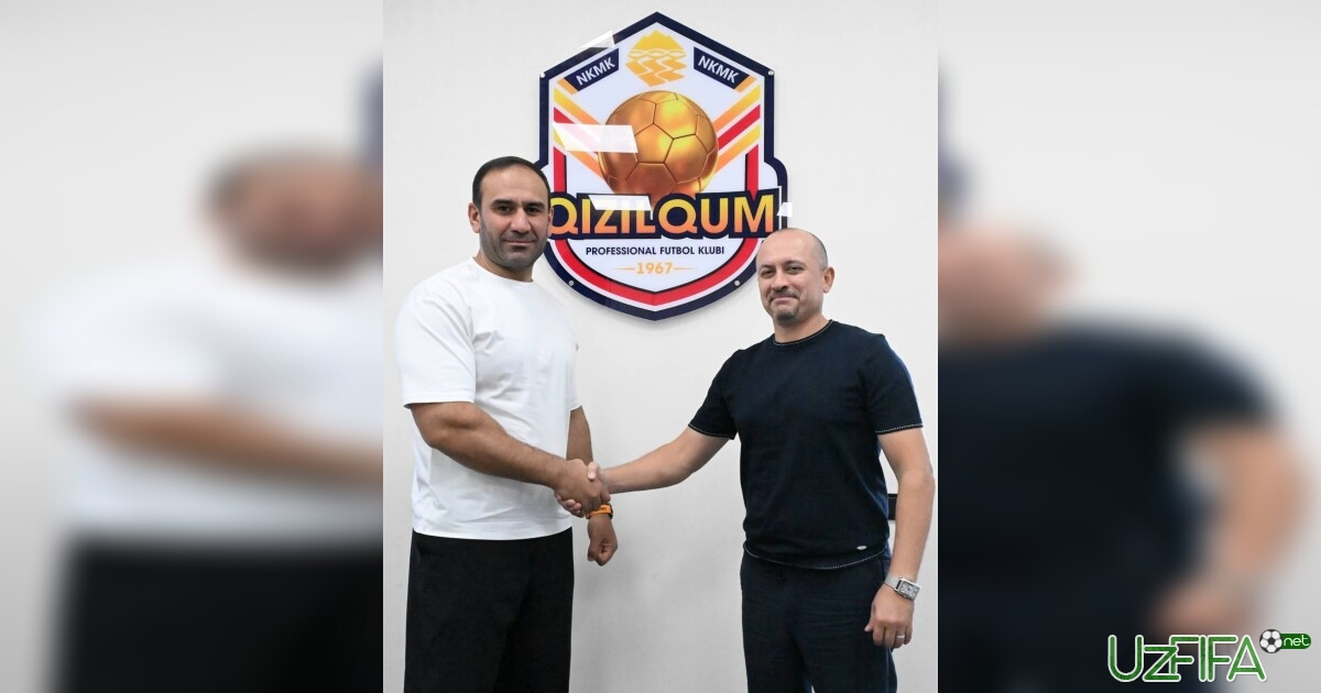 Jamshid Saidov - "Qizilqum" bosh murabbiyi- uzfifa.net.