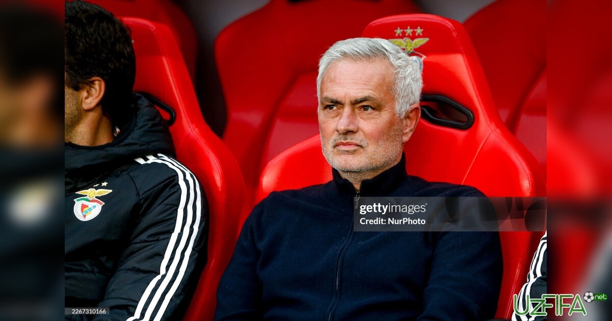 Mourinyu "Benfika"dagilarga rahmat aytdi- uzfifa.net.