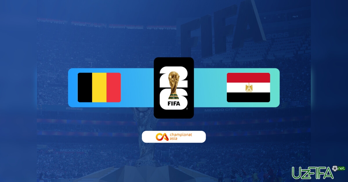 Belgiya - Misr LIVE- uzfifa.net.