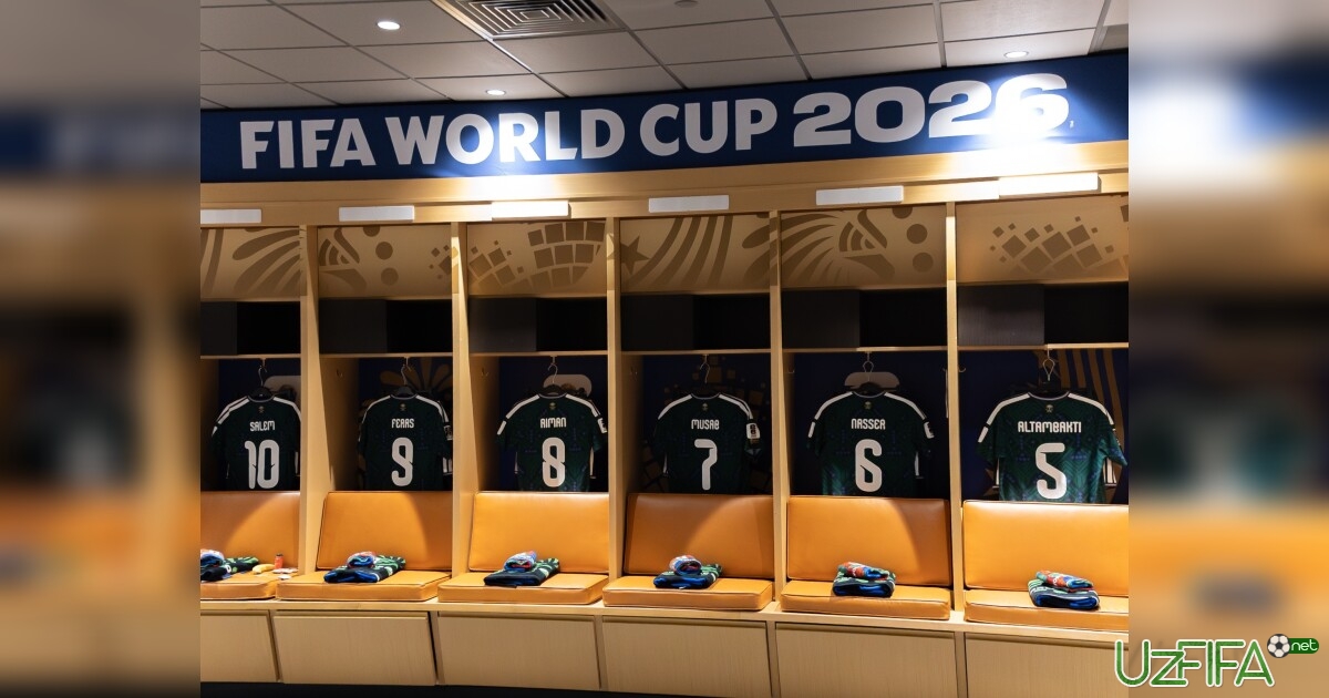 JCH-2026. Saudiya Arabistoni - Urugvay. Boshlang'ich tarkiblar aniq!- uzfifa.net.