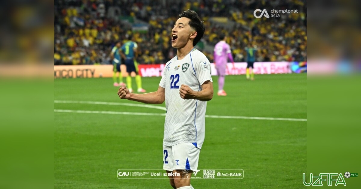 Jahon chempionati-2026. O'zbekiston – Kolumbiya 1:3- uzfifa.net.