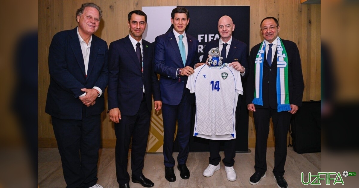 Janni Infantino terma jamoamizni jahon chempionatidagi debyut bilan tabrikladi- uzfifa.net.
