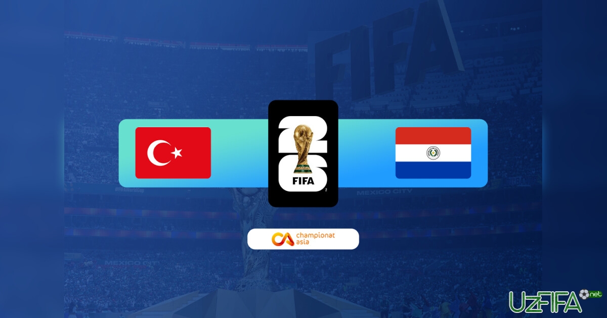 JCH. Turkiya - Paragvay 0:1 (Matnli translyatsiya)- uzfifa.net.