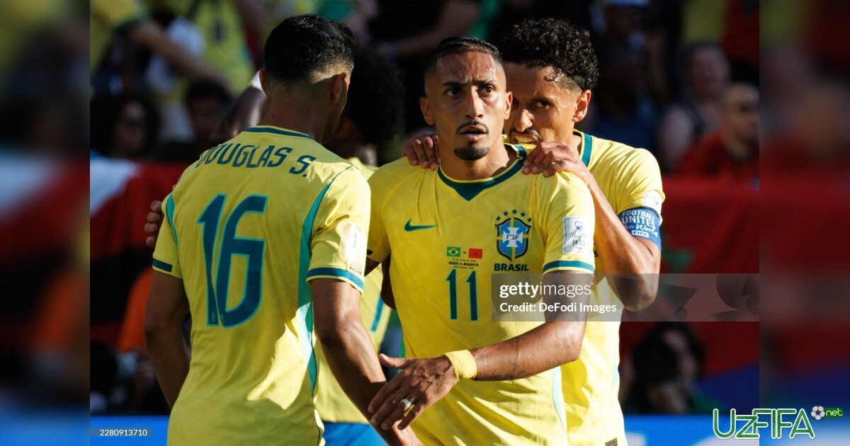 Braziliya terma jamoasi yetakchisi uchun JCH yakunlangan bo'lishi mumkin- uzfifa.net.