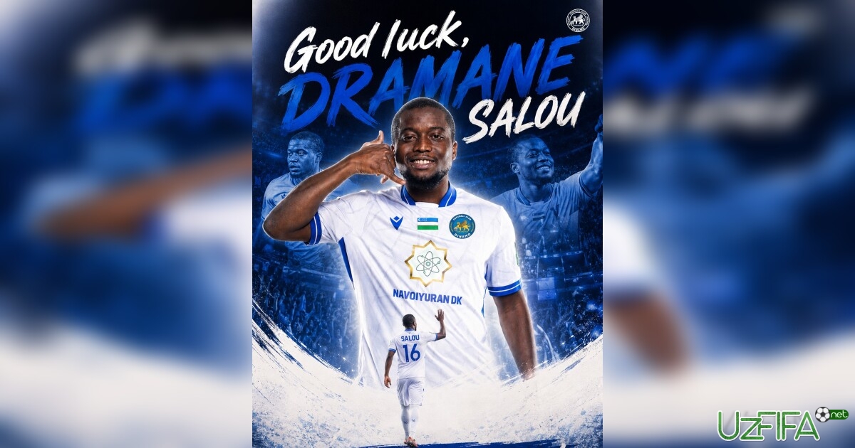 "Dinamo" Dramane Salou bilan xayrlashdi- uzfifa.net.