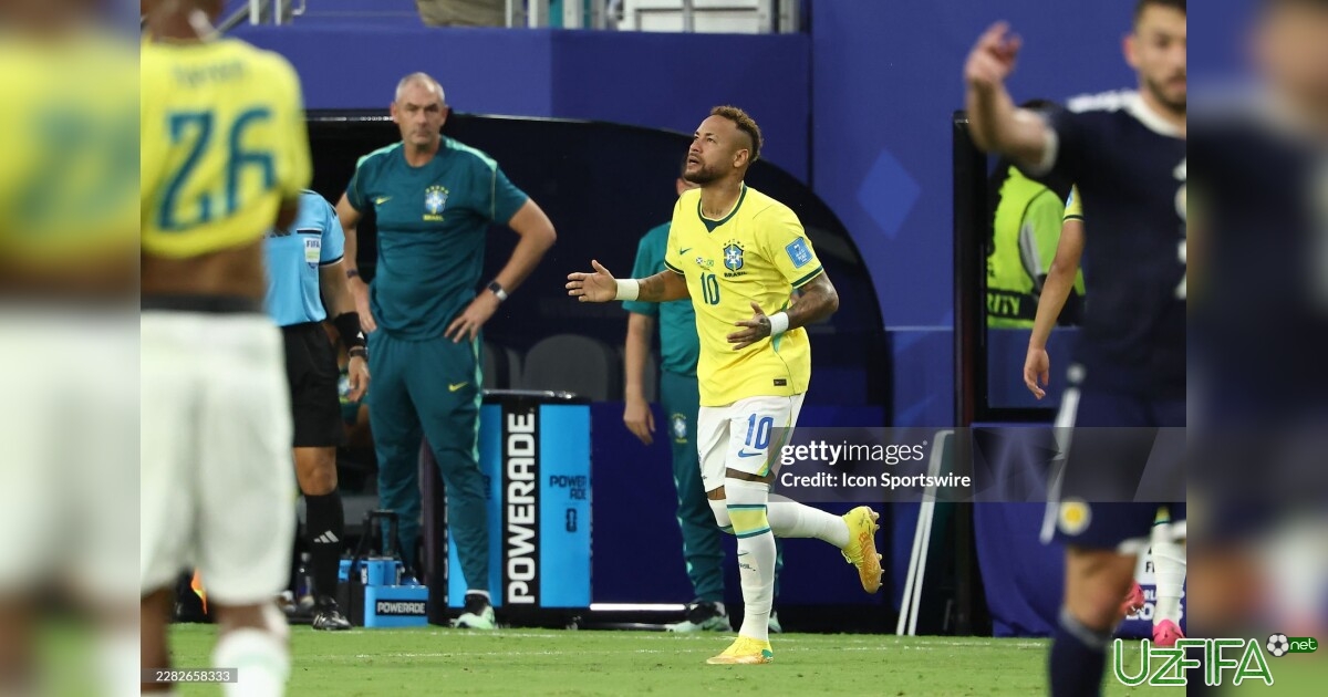 Neymar JCH-2026 doirasida Braziliya terma jamoasidagi ilk o'yiniga munosabat bildirdi- uzfifa.net.
