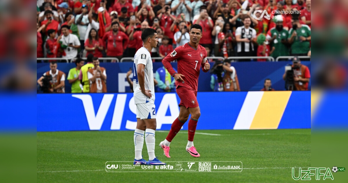 Klopp Ronalduning O'zbekistonga qarshi uchrashuviga munosabat bildirdi- uzfifa.net.