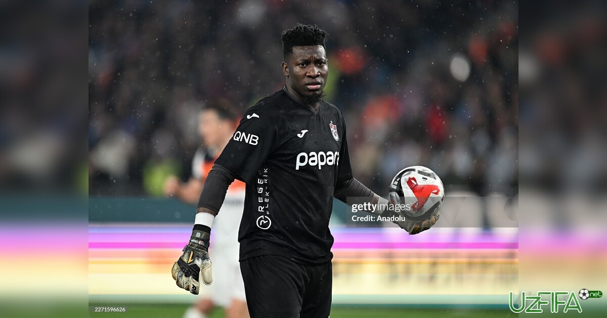 "Manchester Yunayted" Andre Onana borasida kelishuvga erishdi- uzfifa.net.
