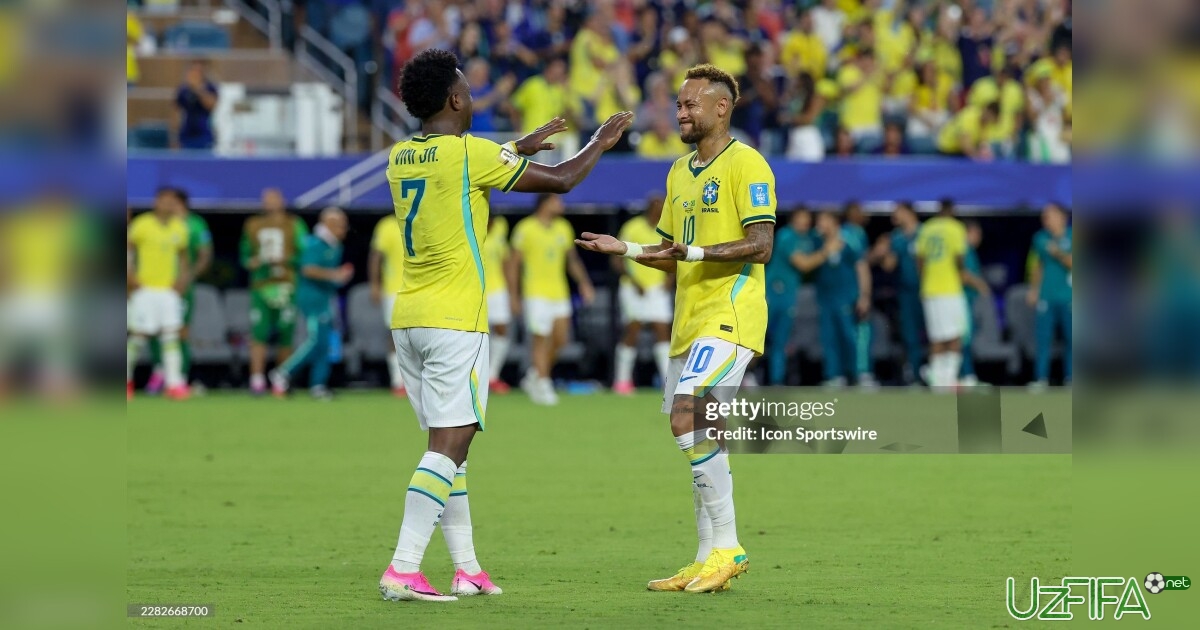 Neymar Braziliya terma jamoasining eng muhim futbolchisini aytdi- uzfifa.net.