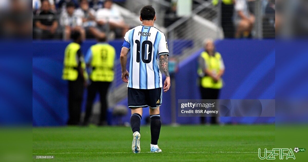 FIFA prezidenti Lionel Messiga murojaat qildi- uzfifa.net.