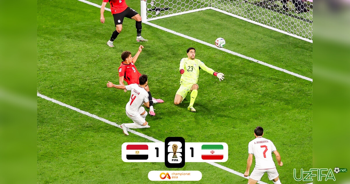 JCH-2026.  Misr keyingi bosqichda, Eronda imkoniyat qoldi- uzfifa.net.