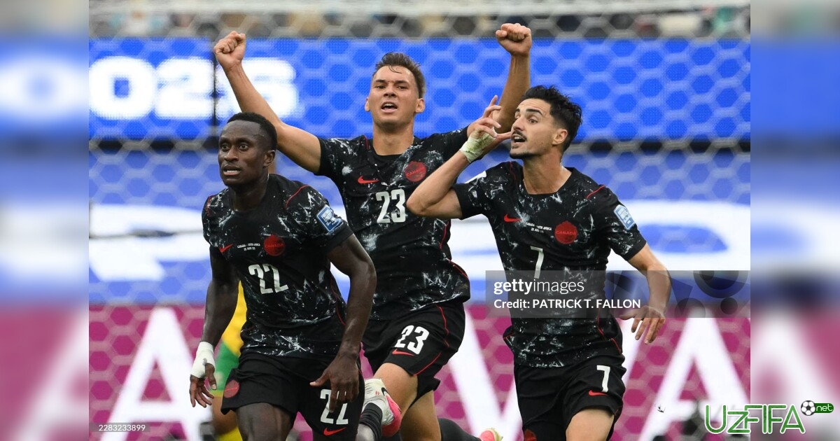 Jahon chempionati-2026. JAR - Kanada 0:1- uzfifa.net.