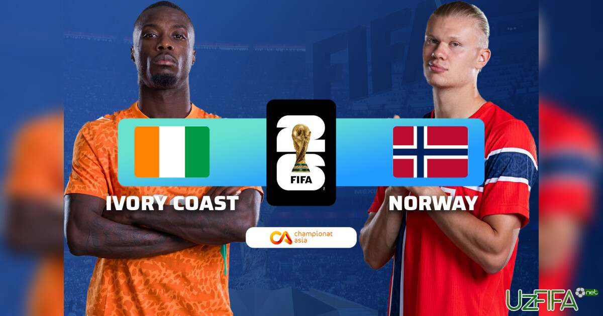 LIVE. JCH. Kot-d'Ivuar - Norvegiya 0:0 (matnli translyatsiya)- uzfifa.net.