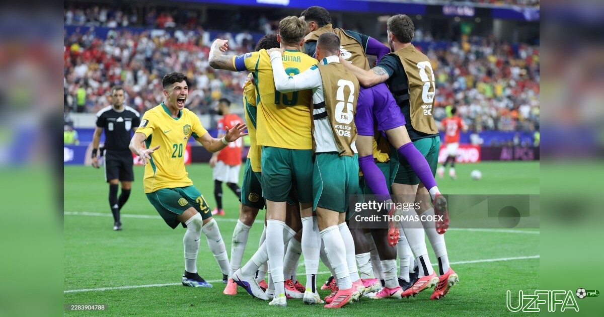 JCH-2026. Avstraliya - Misr 1:1 (onlayn hisob)- uzfifa.net.