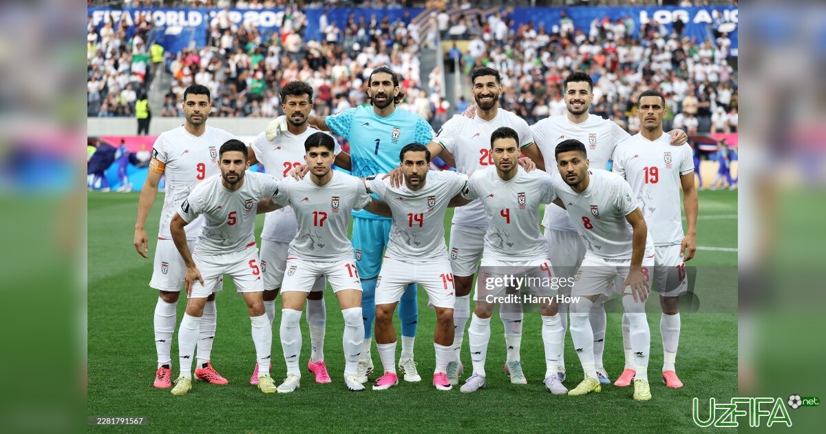 Eron futbol federatsiyasi skrinshot orqali AQSH ustidan kuldi- uzfifa.net.