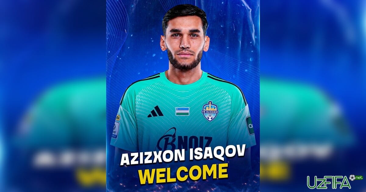 Azizxon Isaqov - "Buxoro" futbolchisi- uzfifa.net.