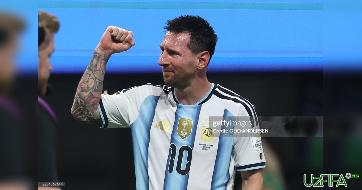 Messi JCH-2026 1/8 finalidagi Argentina - Misr o'yinidan keyin nima uchun yig'laganini tushuntirdi- uzfifa.net.