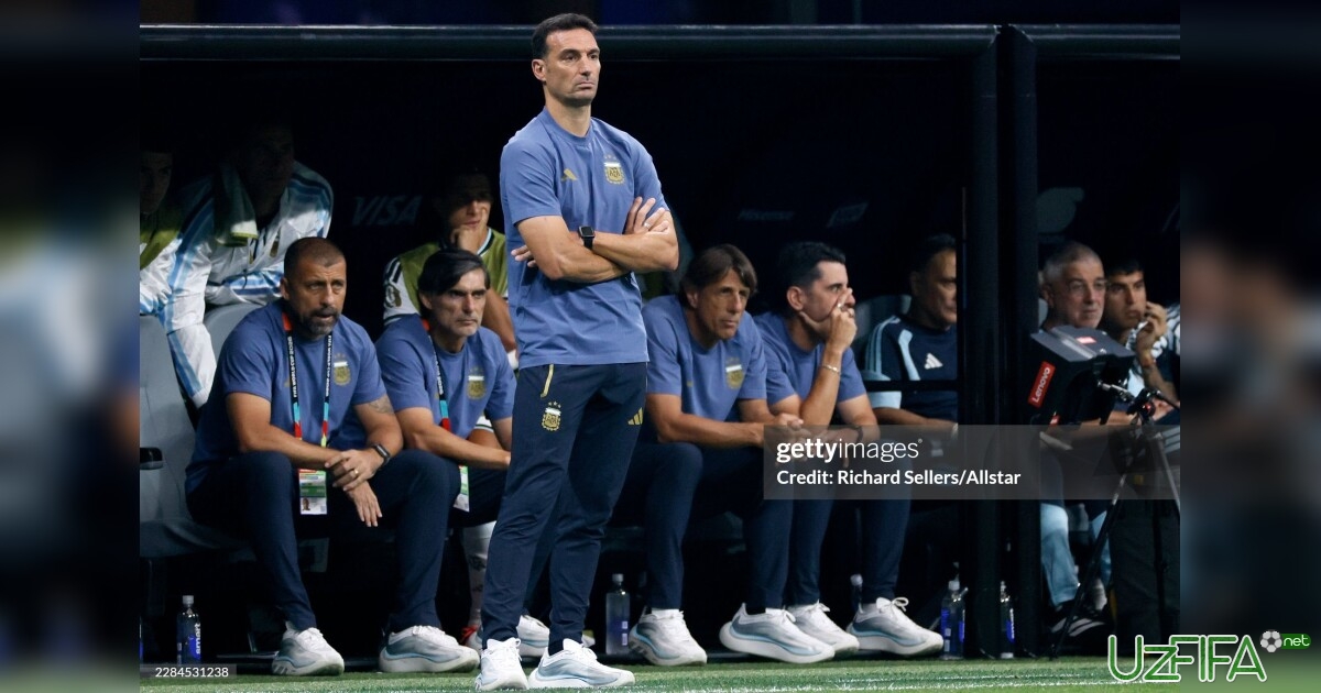 Argentina murabbiyi Skaloni Misr ustidan qozonilgan g'alabani sharhlab, Messini tilga oldi- uzfifa.net.