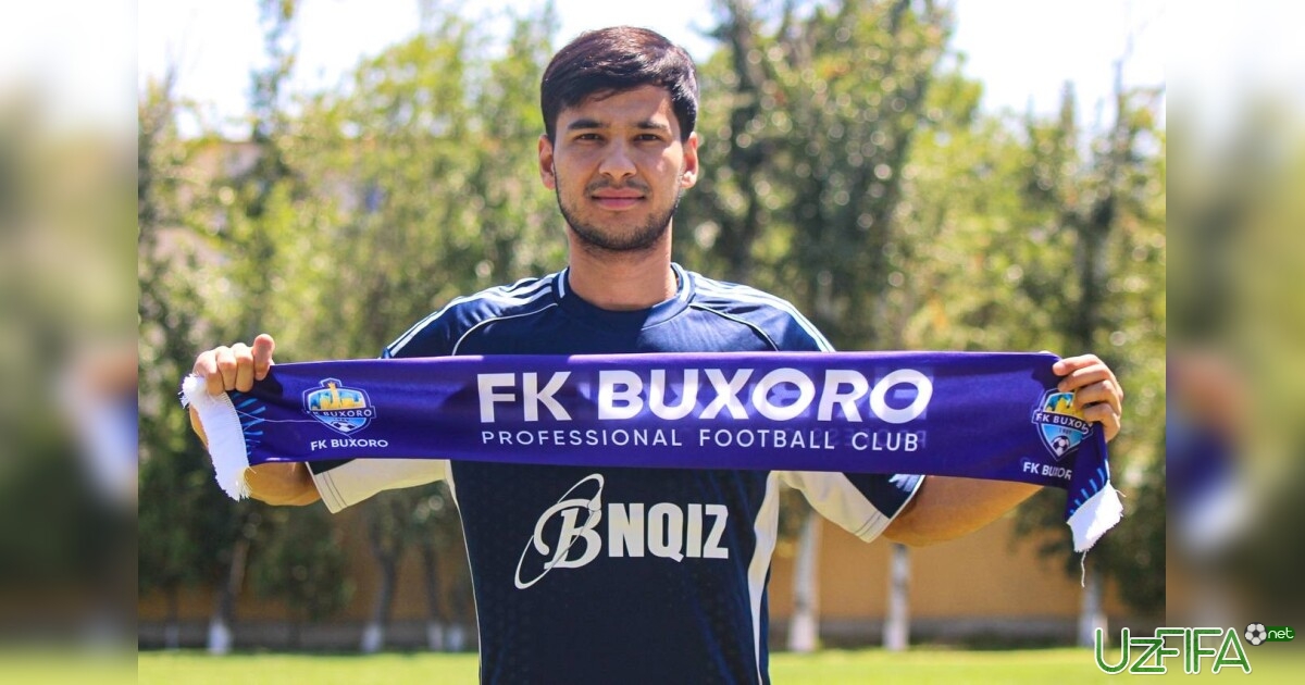 Rasman: Islombek Baratov - “Buxoro” futbolchisi!- uzfifa.net.