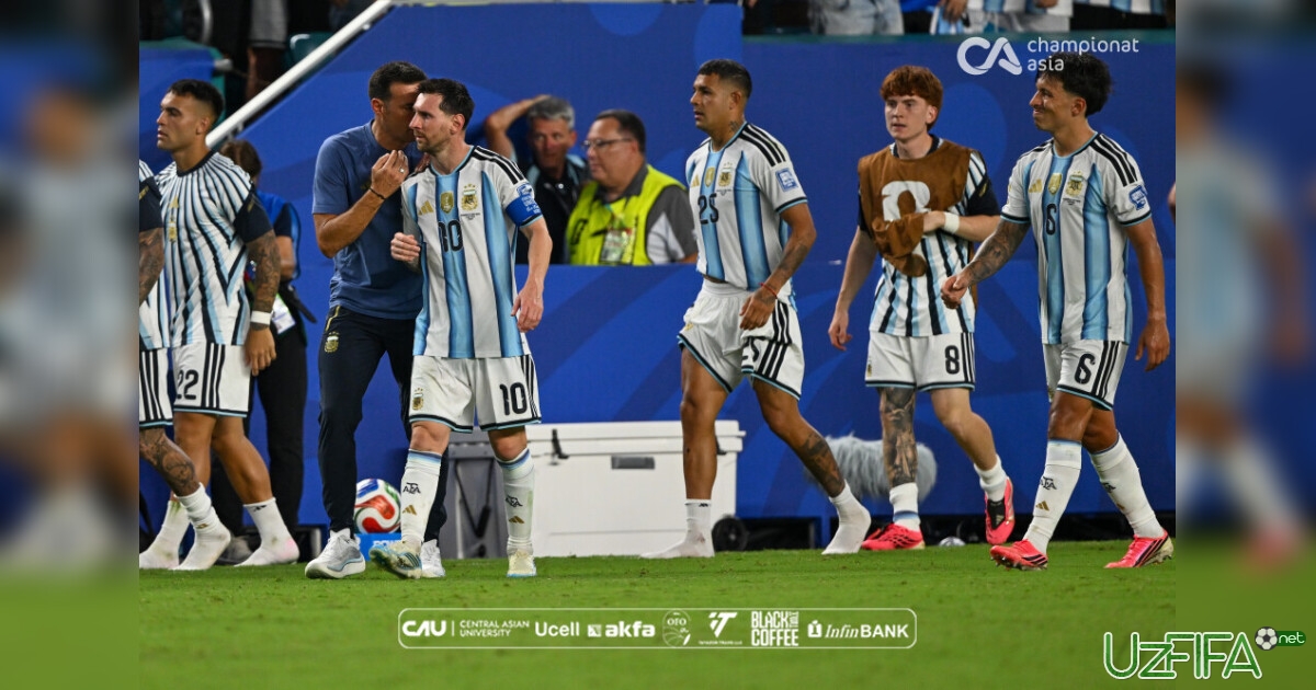 FIFA Argentina terma jamoasiga nisbatan hech qanday sankciya qo'llamaydi- uzfifa.net.