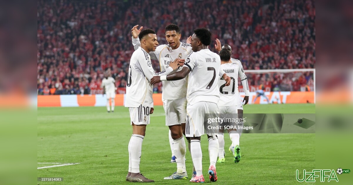 "Real" futbolchilari JCHda tarixiy rekord o'rnatdi- uzfifa.net.