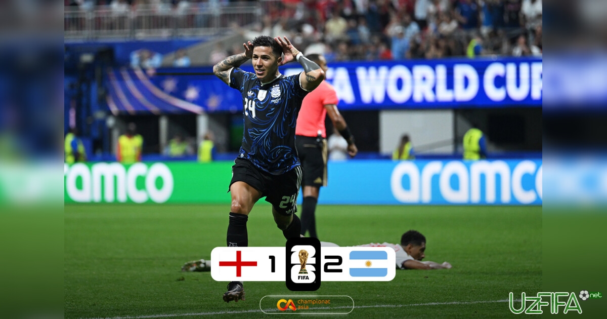 JCH. Argentina super kambek qilib, Angliyani mag'lub etdi va finalga yo'l oldi- uzfifa.net.