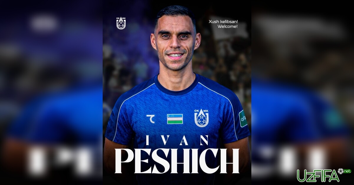 Rasman: OKMK xorvatiyalik futbolchi bilan shartnoma tuzdi- uzfifa.net.