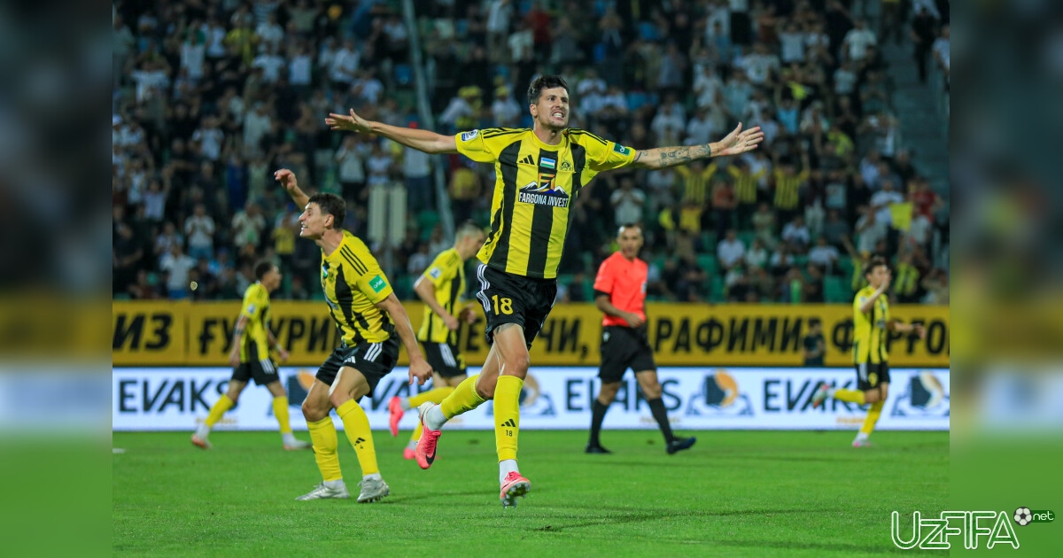 "Neftchi" kambek ko'rsatgan o'yindan GALEREYA- uzfifa.net.