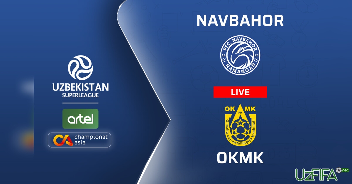 Superliga. OKMK kambek evaziga "Navbahor"ni mag'lub etdi- uzfifa.net.
