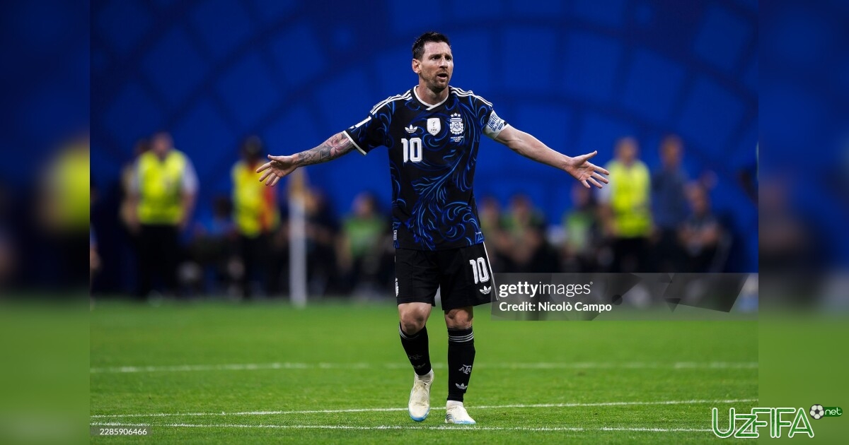 Messi FIFAning Argentinani qo'llab-quvvatlashi haqidagi davosi haqida gapirdi- uzfifa.net.