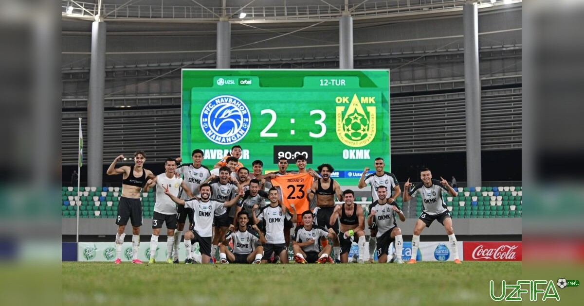 Superliga. "Navbahor" – OKMK 2:3- uzfifa.net.