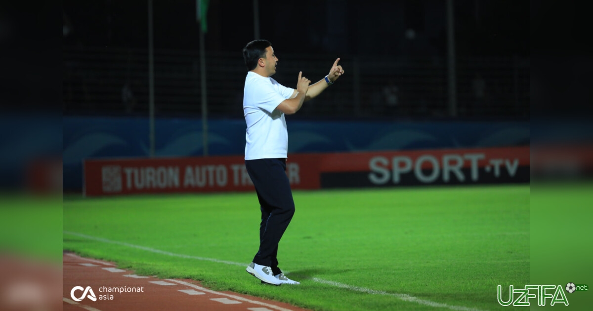 Islom Ismoilov: "Hali o'zimizning ideal o'yinimizni ko'rsatganimiz yo'q"- uzfifa.net.