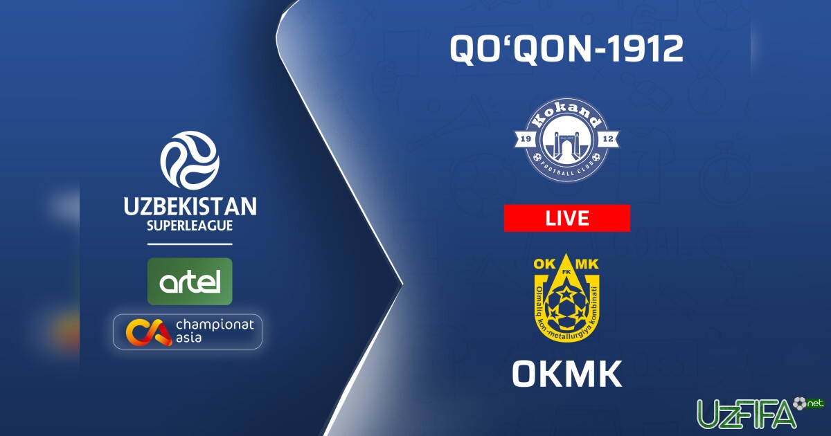 Superliga. OKMK mehmonda "Qo'qon-1912"ni yirik hisobda mag'lub etdi- uzfifa.net.