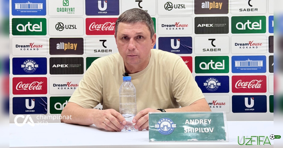 Andrey Shipilov: "O'zingizning sevimli ishingizga bunday munosabatda bo'lish yaramaydi"- uzfifa.net.