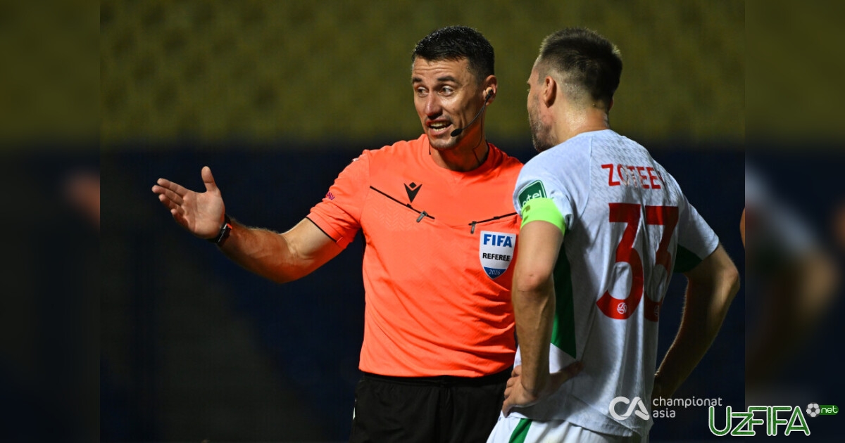 Superliga 14-turida ishlaydigan hakamlar e'lon qilindi: vodiy derbisini Tantashev boshqaradi- uzfifa.net.