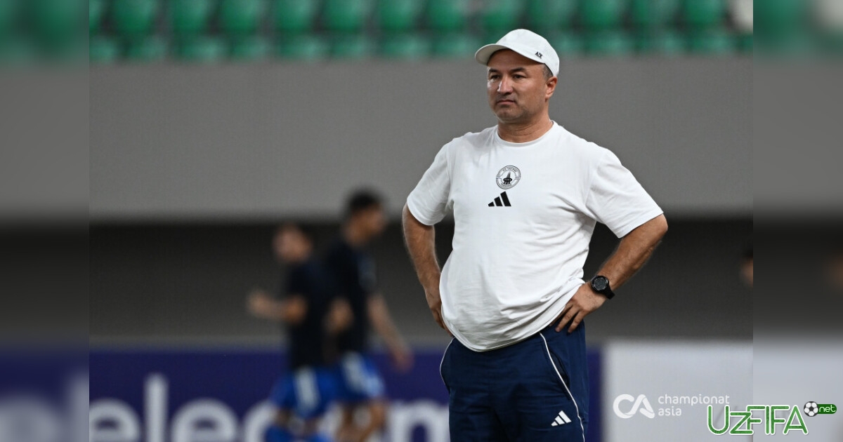 Rashid G'ofurov: "O'zimizga o'zimiz ikkita gol olib keldik"- uzfifa.net.