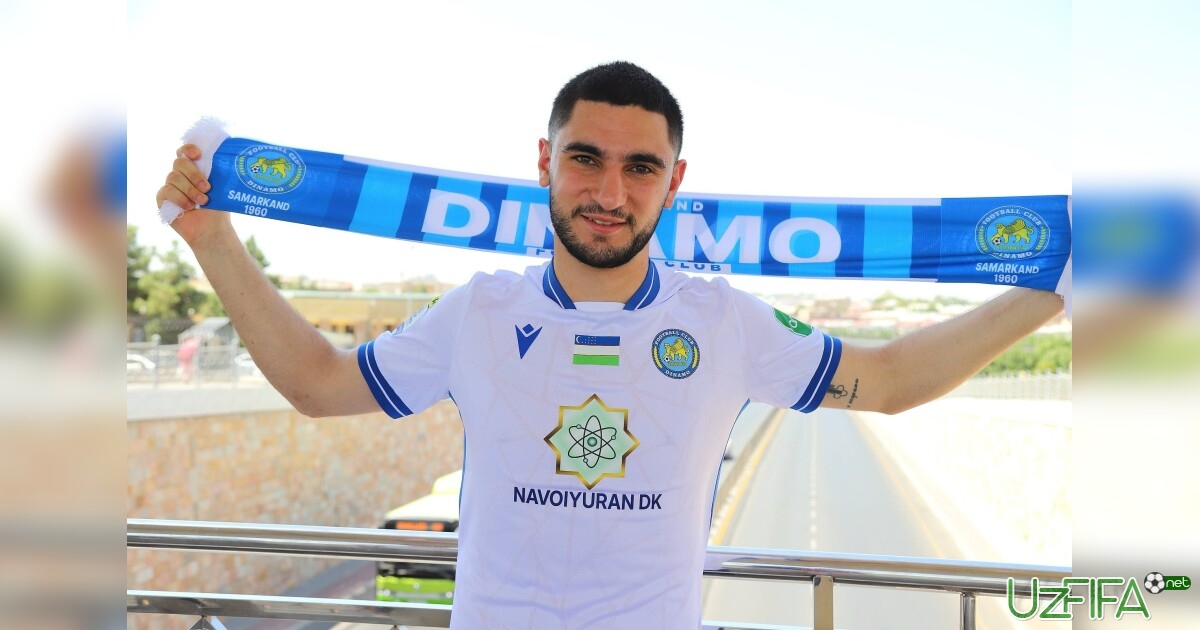 Rasman: "Dinamo" Avanesyan transferini e'lon qildi- uzfifa.net.