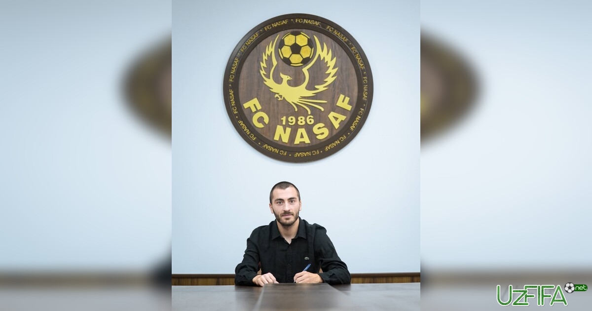 "Nasaf" gruziyalik futbolchi transferini e'lon qildi- uzfifa.net.