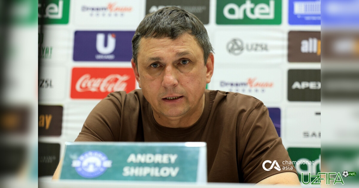 Andrey Shipilov: "Klub rahbariyatidan iste'fo so'rayman"- uzfifa.net.
